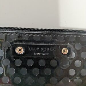 Kate Spade Black Patent Leather Wristlet